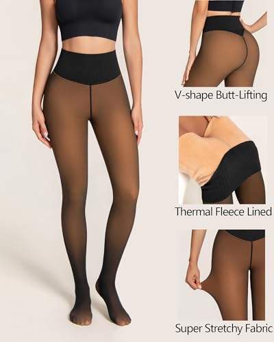 FleuraFit® - Fleece Lined Leggings